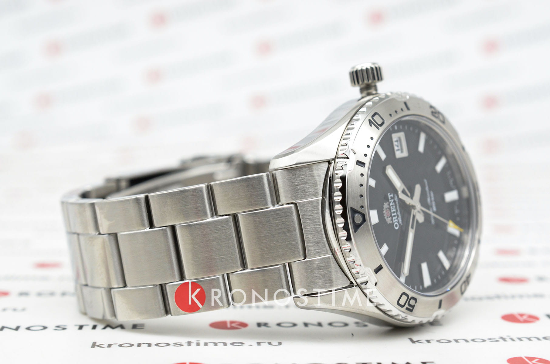 Orient Orient Diving Sport Automatic RA-AC0Q01B (RN-AC0Q01B), diving sport automatic япония мужские часы на браслете нержавеющая сталь боковой вид