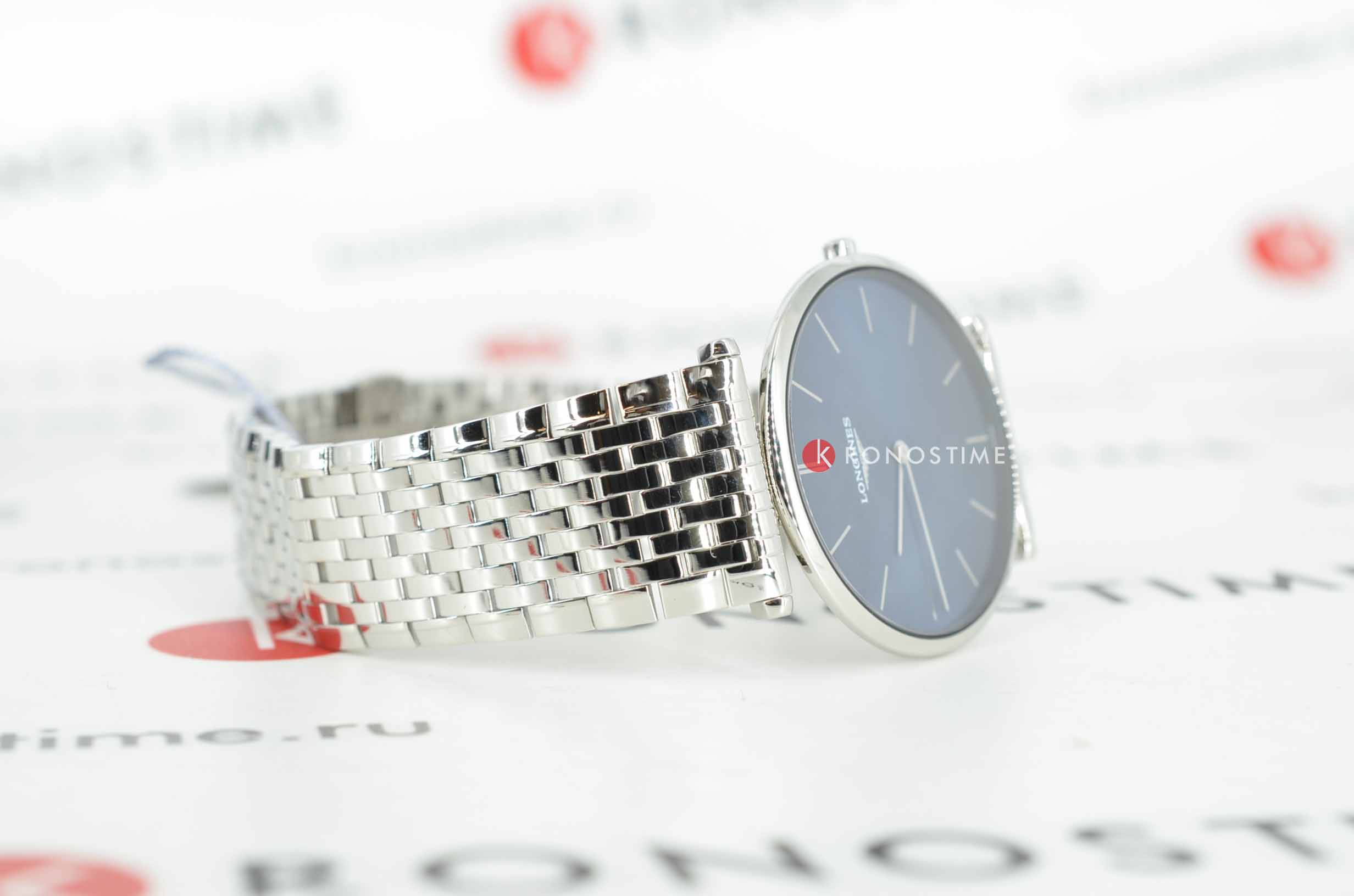 Оригинальные часы Longines Longines La Grande Classique L4.755.4.95.6 кварцевые калибр механизма l420 (на основе eta 282.001) общий вид