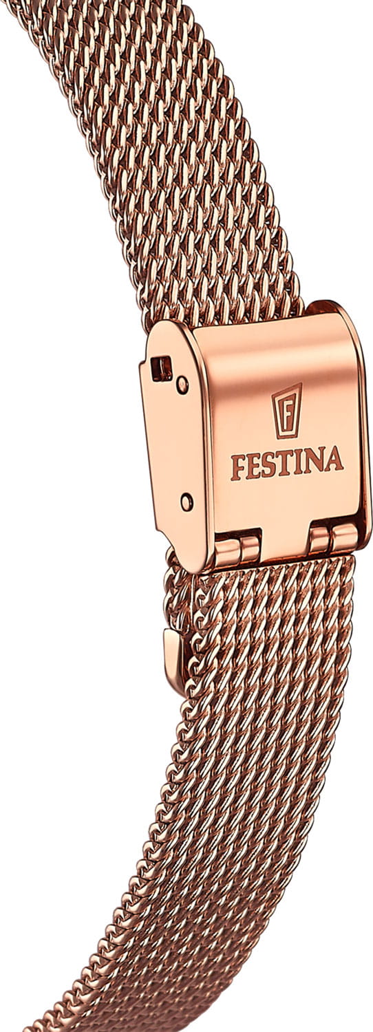 Festina Festina Mademoiselle F20496/1,  испания женские часы на браслете нержавеющая сталь с pvd-покрытием боковой вид