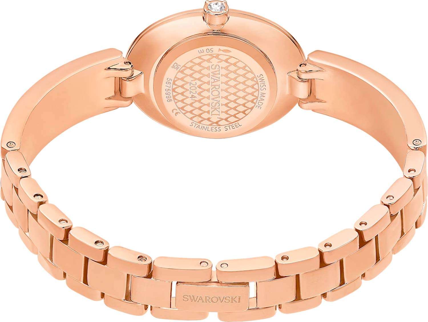 Swarovski Swarovski Crystal Rock Oval 5675998 женские часы красный циферблат на запястье