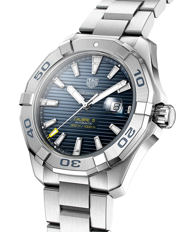 TAG Heuer TAG Heuer Aquaracer WAY2012.BA0927 , наручные мужские часы фото под углом