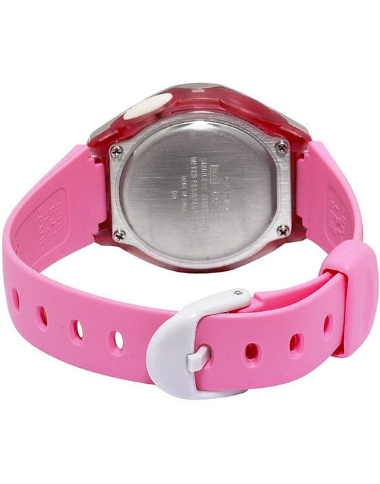 Casio Casio Collection LW-200-4BVDF (LW-200-4B), illuminator япония женские часы на браслете пластик боковой вид