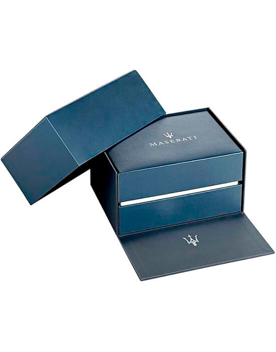 Maserati Maserati R8853139002 кварцевые мужские часы часы крупный план синий циферблата