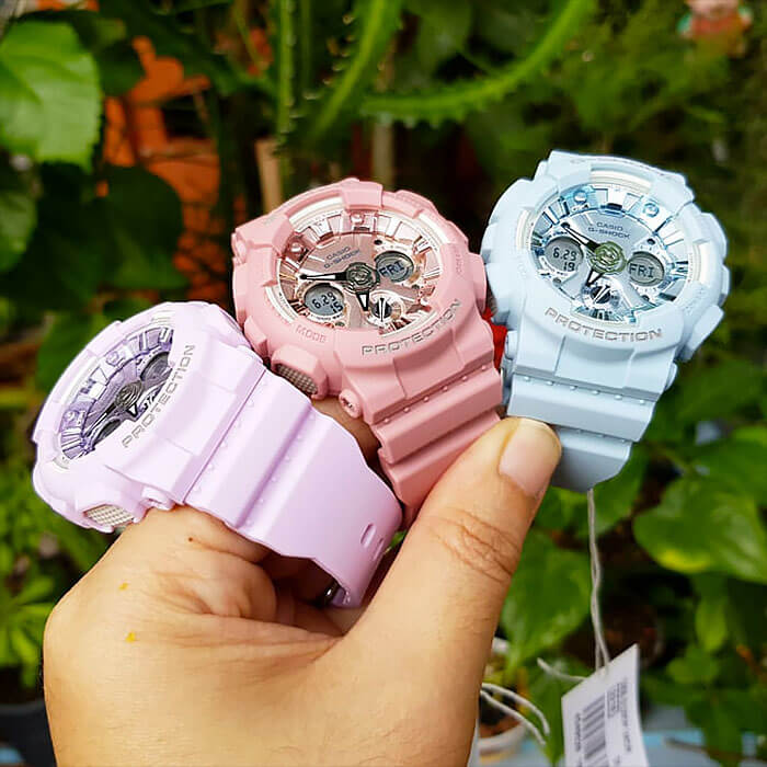 Casio Casio G-Shock GMA-S120DP-6AER  - задняя крышка пластик корпуса, япония часы