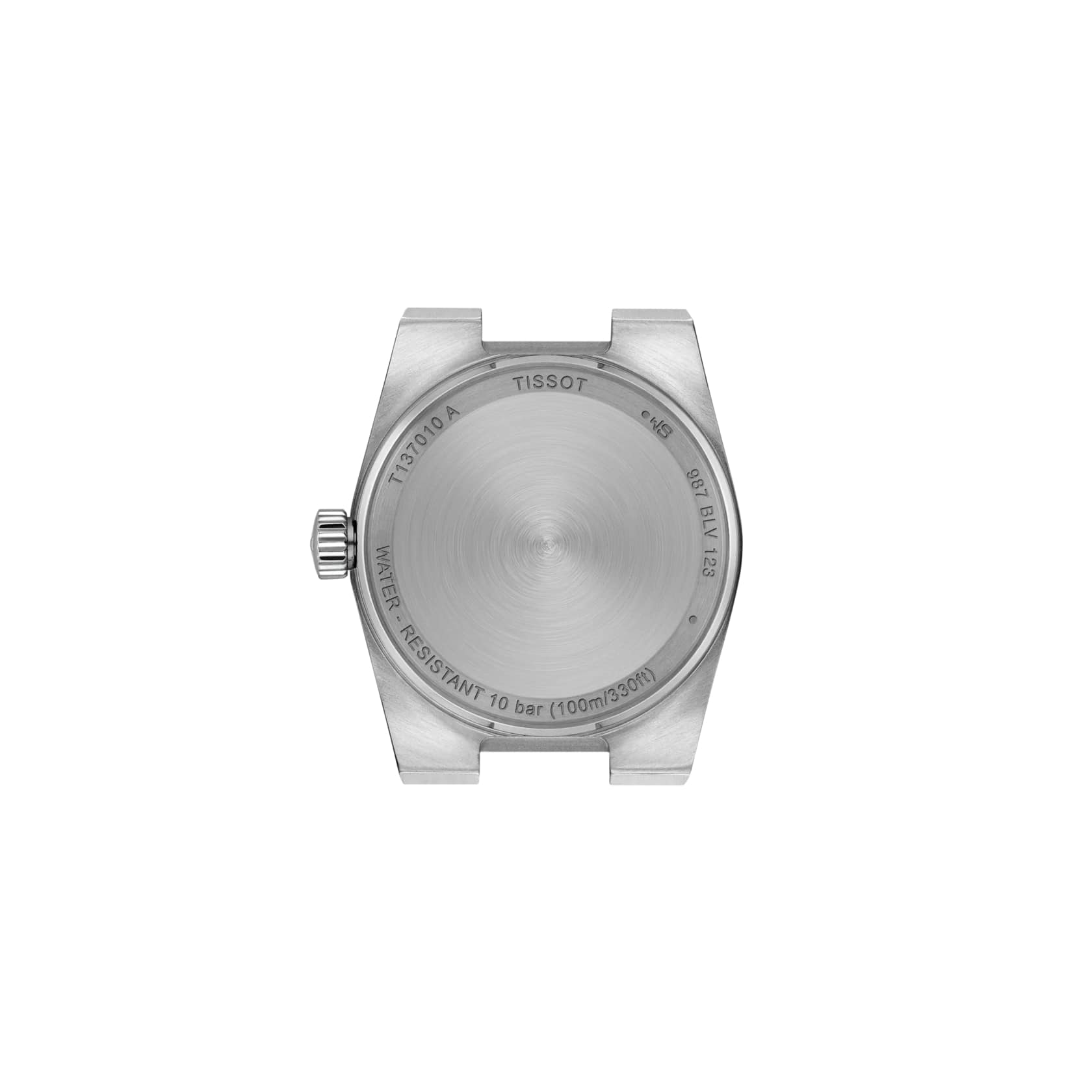 Tissot Tissot PRX 25 mm T137.010.21.111.00  - задняя крышка металл сталь корпуса, швейцария часы