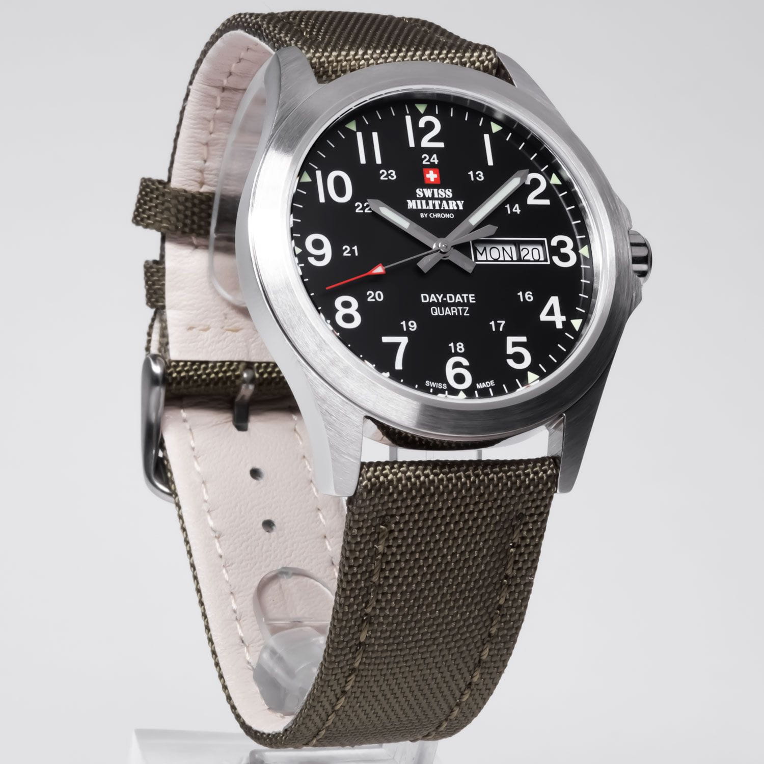 Swiss Military by Chrono SMP36040.05 мужские часы застежка крупным планом