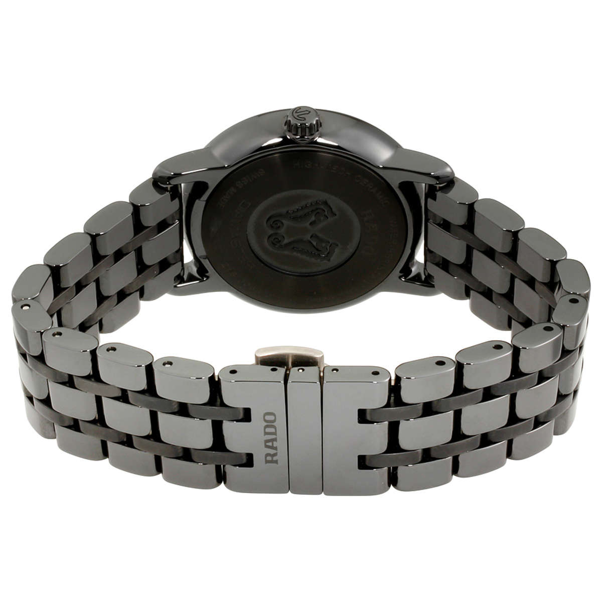 Rado Rado Diamaster R14063182, diamaster швейцария женские часы на браслете керамика боковой вид