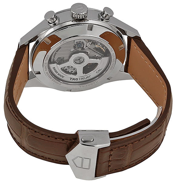 TAG Heuer TAG Heuer Carrera CAR2012.FC6236, carrera швейцария мужские часы на браслете кожаный боковой вид