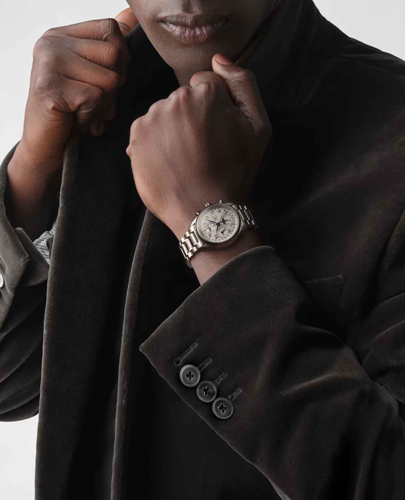 Longines Longines Master Collection L2.673.4.78.6  — детали корпуса и нержавеющая сталь