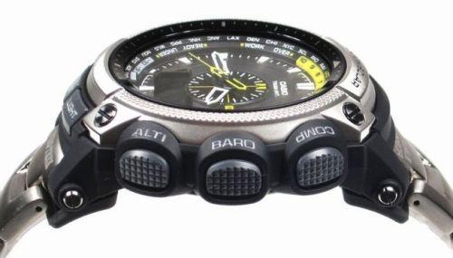 Casio Casio Pro Trek PRW-5000T-7E PRW, наручные мужские часы фото под углом
