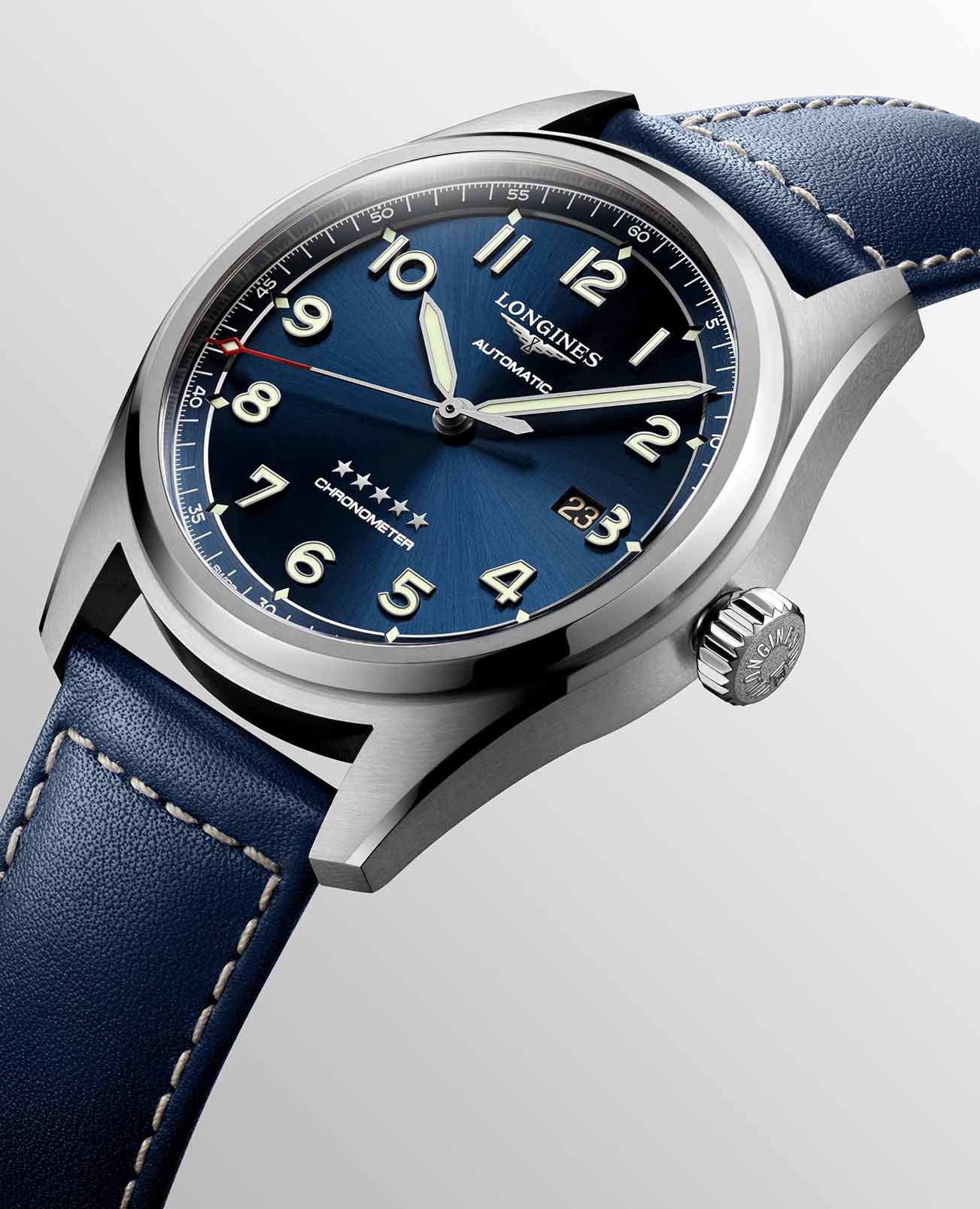 Longines Longines Spirit  L3.811.4.93.0  - задняя крышка сталь корпуса, швейцария часы