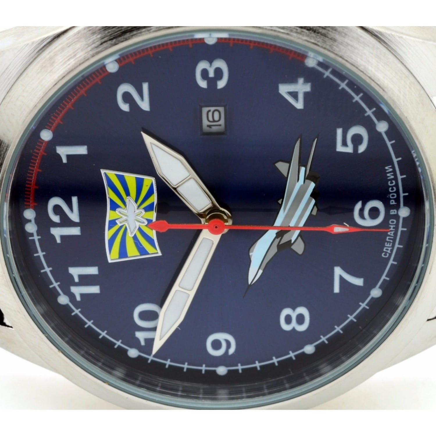 Оригинальные часы Спецназ Спецназ Атака С2861340-2115-09 кварцевые калибр механизма miyota 2115  общий вид