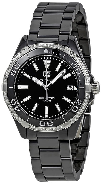 Оригинальные часы TAG Heuer TAG Heuer Aquaracer WAY1395.BH0716 кварцевые калибр механизма  общий вид