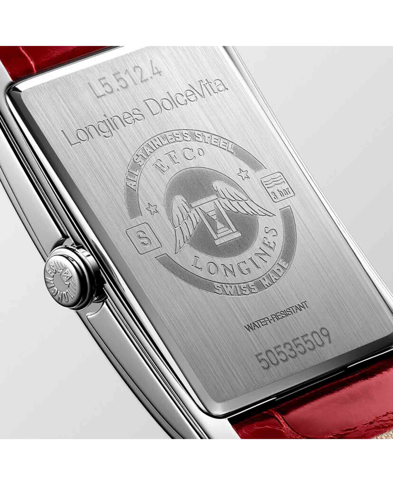 Longines Longines DolceVita L5.512.4.71.5 , наручные женские часы фото под углом