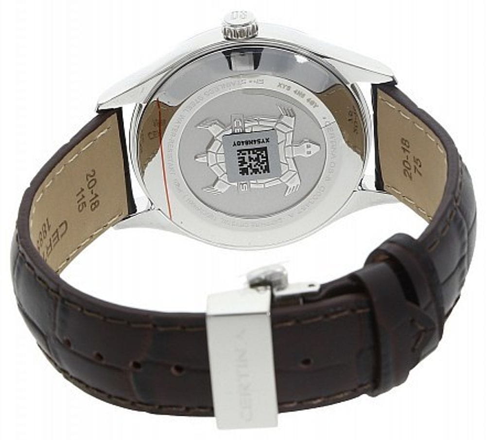 Оригинальные часы Certina Certina DS-8 Moon Phase C033.457.16.081.00 кварцевые калибр механизма eta f05.841 общий вид