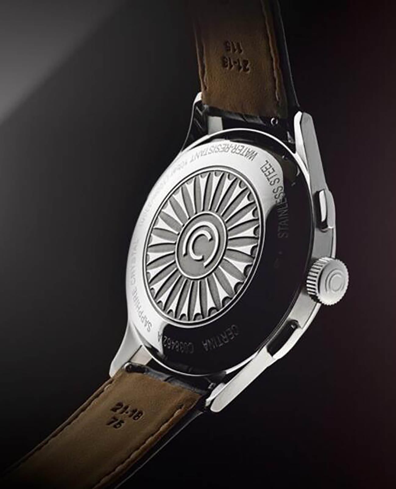 Оригинальные часы Certina Certina DS Automatic C038.462.16.037.00 механические калибр механизма a05.h31 общий вид