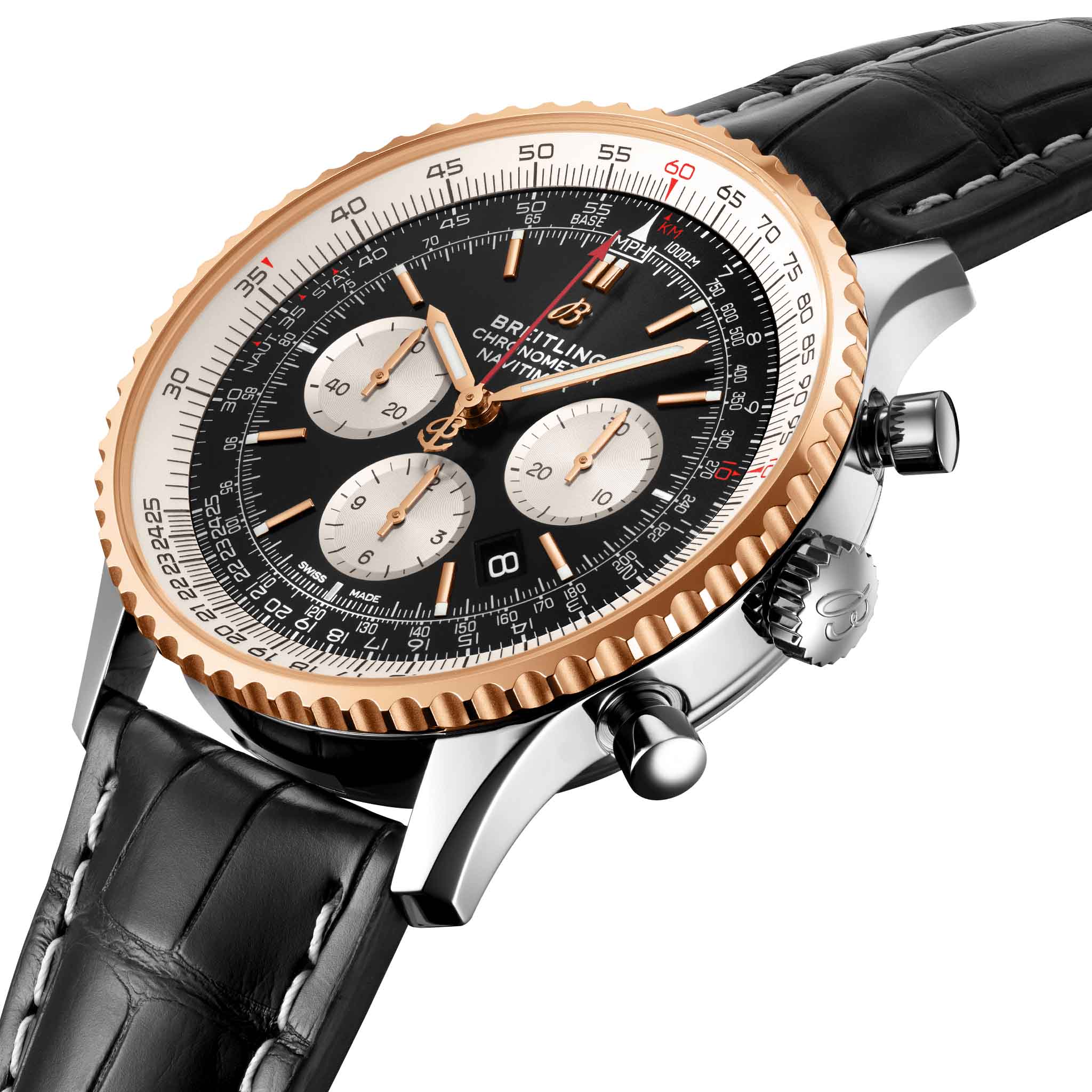Breitling Breitling Navitimer B01 Chronograph 46 UB0127211B1P2 , наручные мужские часы фото под углом