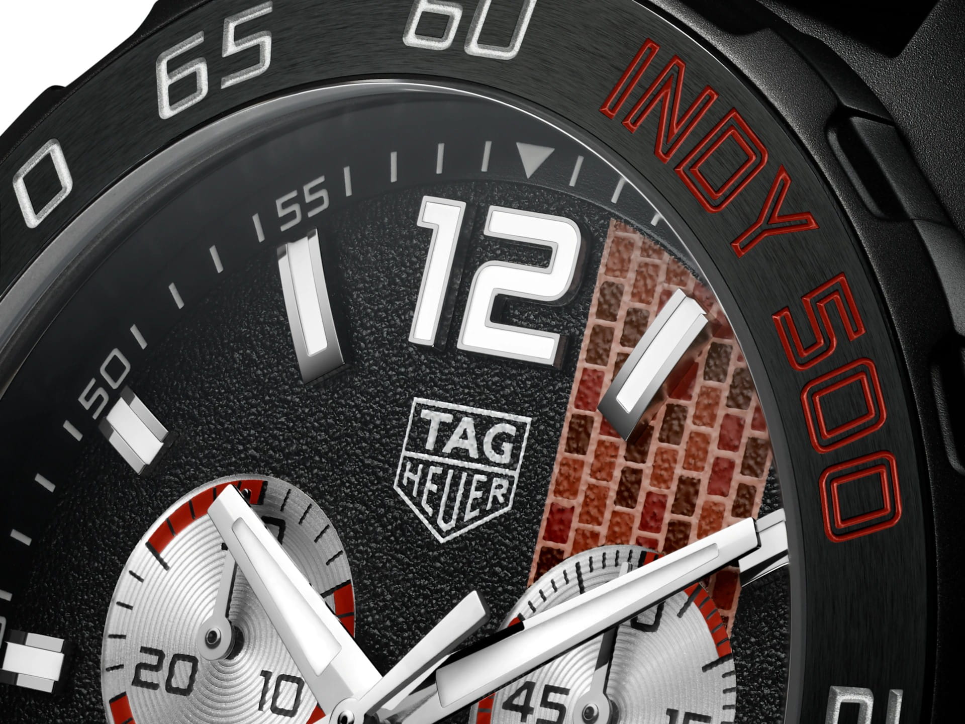 TAG Heuer TAG Heuer Formula 1 CAZ101AD.FT8024, formula 1 швейцария мужские часы на браслете каучук боковой вид