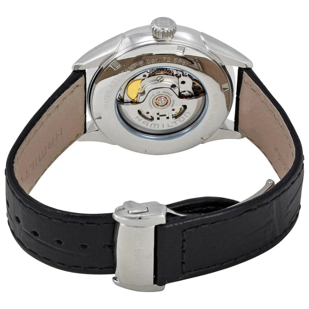 Hamilton Hamilton Jazzmaster Day Date Auto H42565731, jazzmaster швейцария мужские часы на браслете кожаный боковой вид