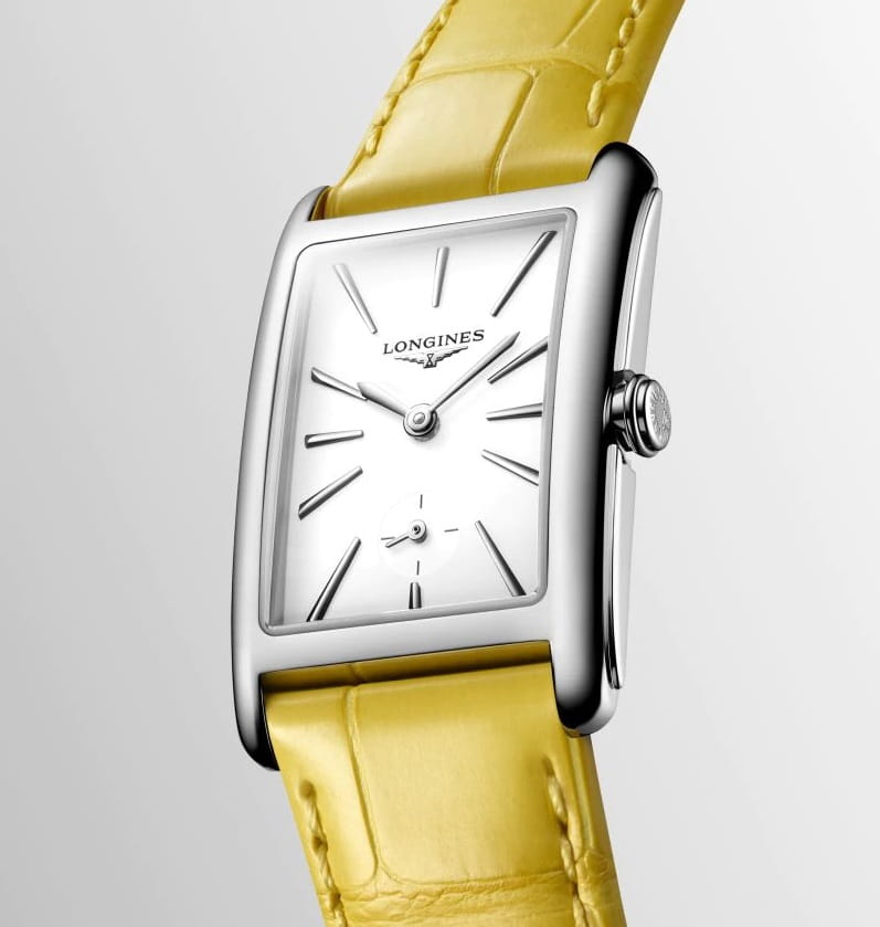 Longines Longines DolceVita L5.512.4.11.2 женские часы белый циферблат на запястье