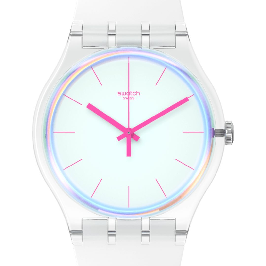 Swatch Swatch New Gent Biosourced Swatch Pay! SO29K116-5300 , наручные женские часы фото под углом