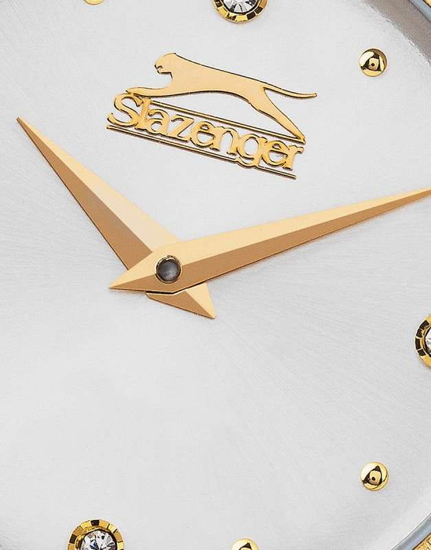 Slazenger Slazenger SL.09.2253.3.02 кварцевые женские часы часы крупный план серебристый циферблата