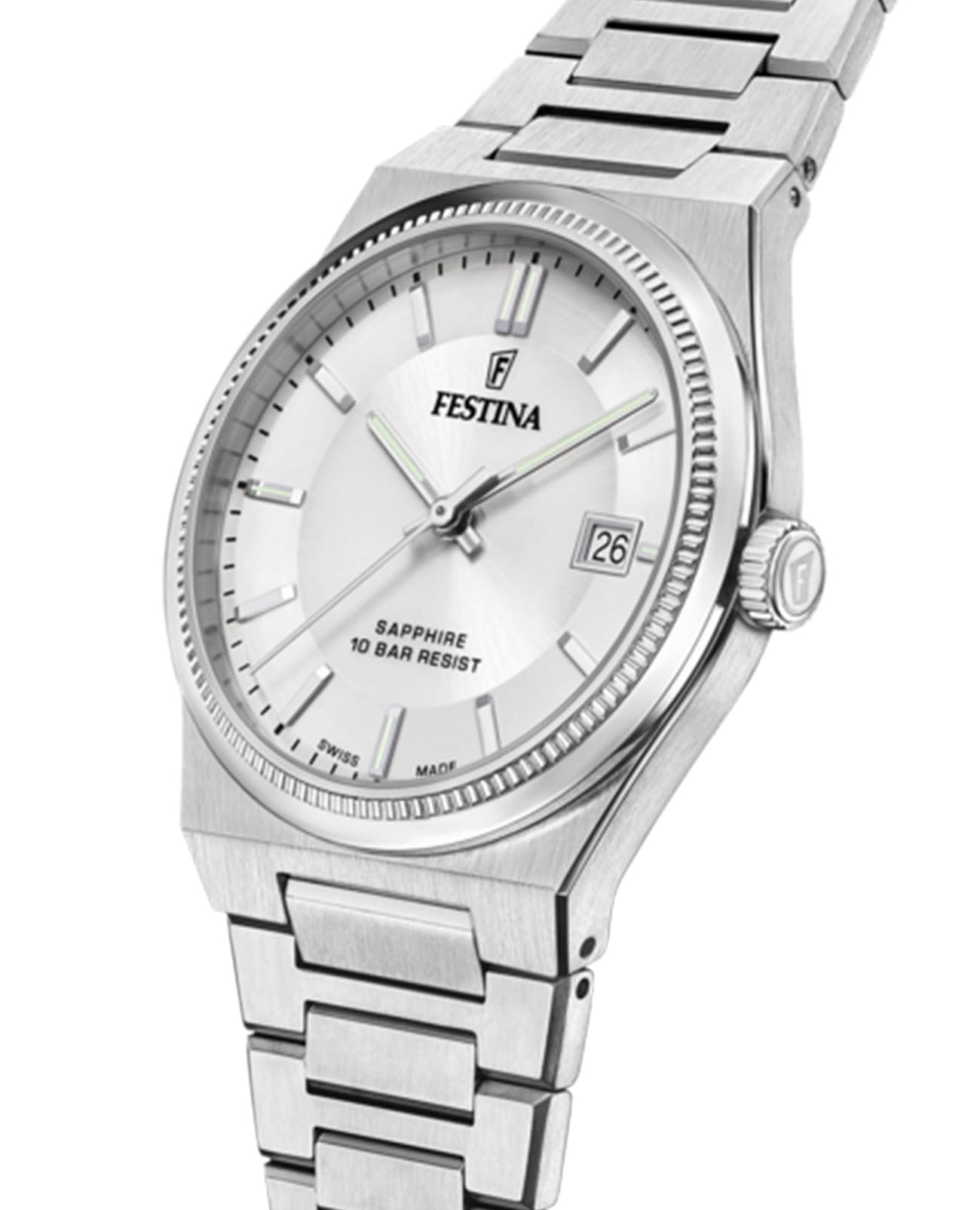 Festina Festina Classics F20034/1 , наручные мужские часы фото под углом