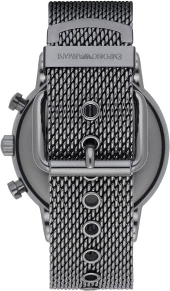 Emporio Armani Emporio Armani Luigi AR1979,  италия мужские часы на браслете нержавеющая сталь с ip-покрытием боковой вид