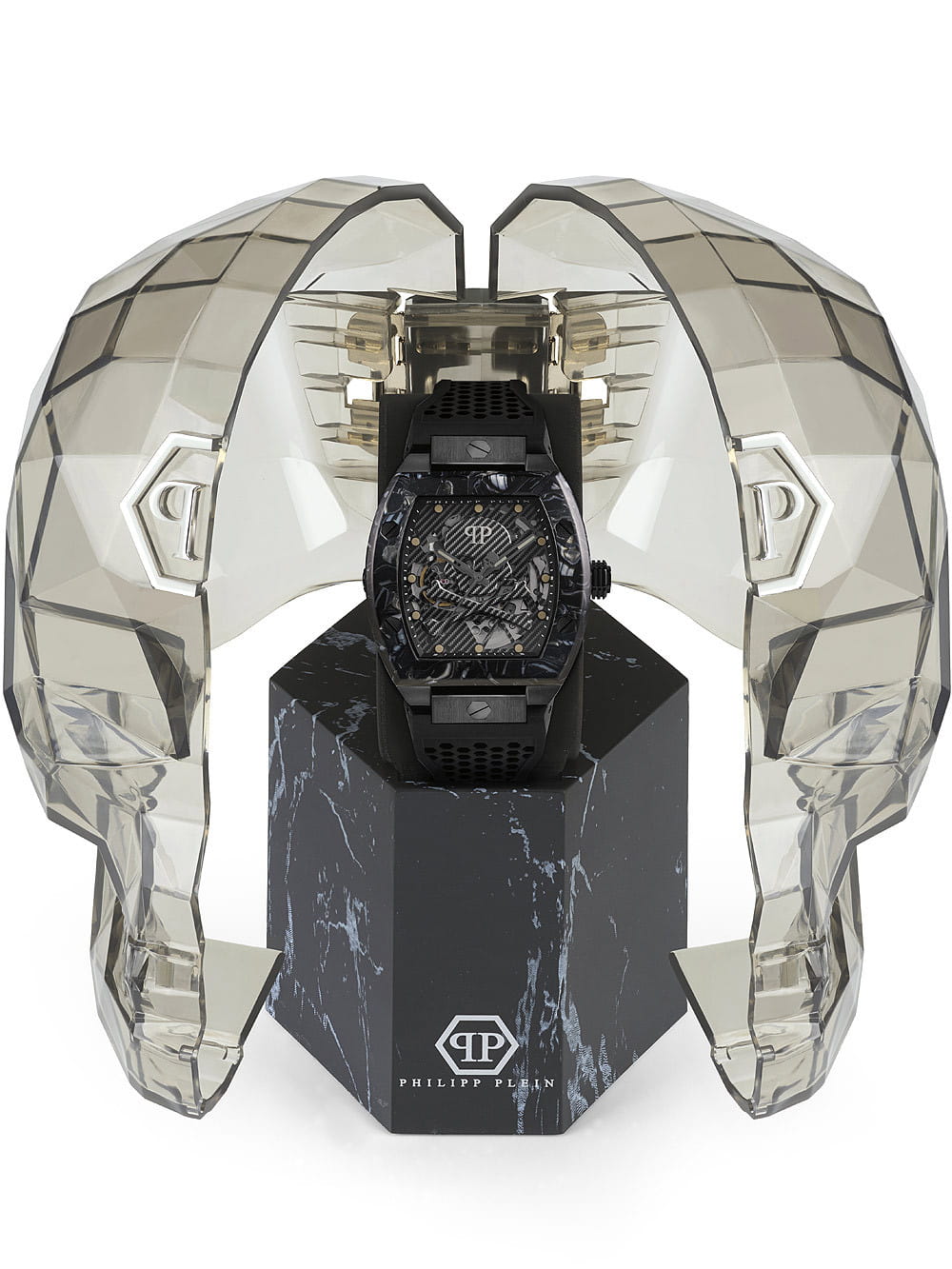 Philipp Plein Philipp Plein The Skeleton PWBAA0221 мужские часы черный циферблат на запястье