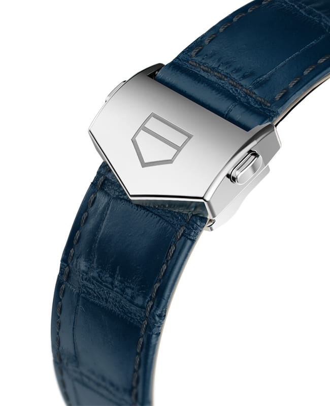 TAG Heuer TAG Heuer Monaco CBL2111.FC6453, monaco швейцария мужские часы на браслете кожаный боковой вид