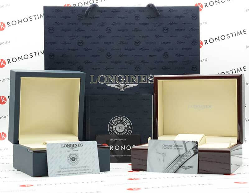 Longines Longines Master Collection L2.909.4.51.7  — детали корпуса и кожаный