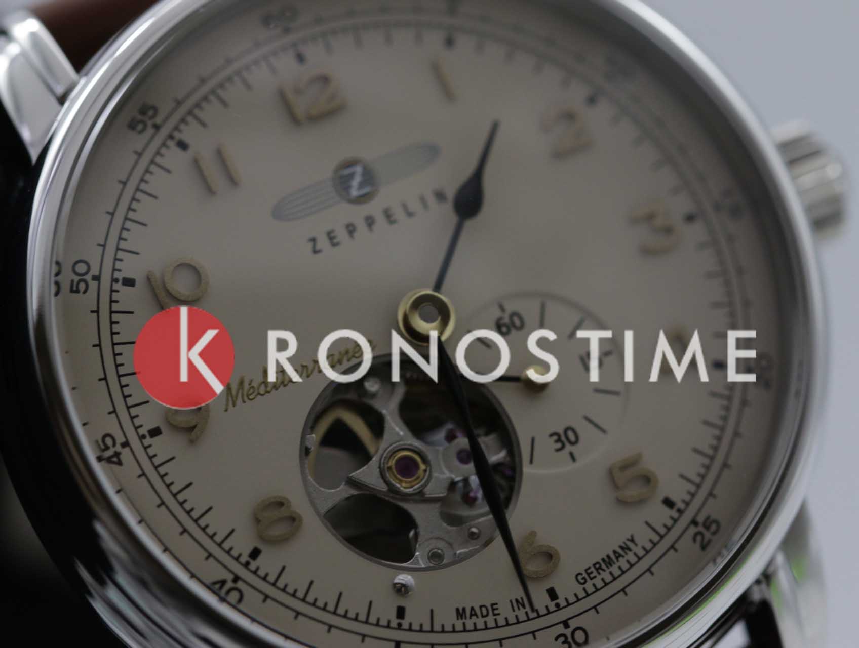 Zeppelin Zeppelin 100 Years Zeppelin of Mediterranee 96665 , наручные мужские часы фото под углом