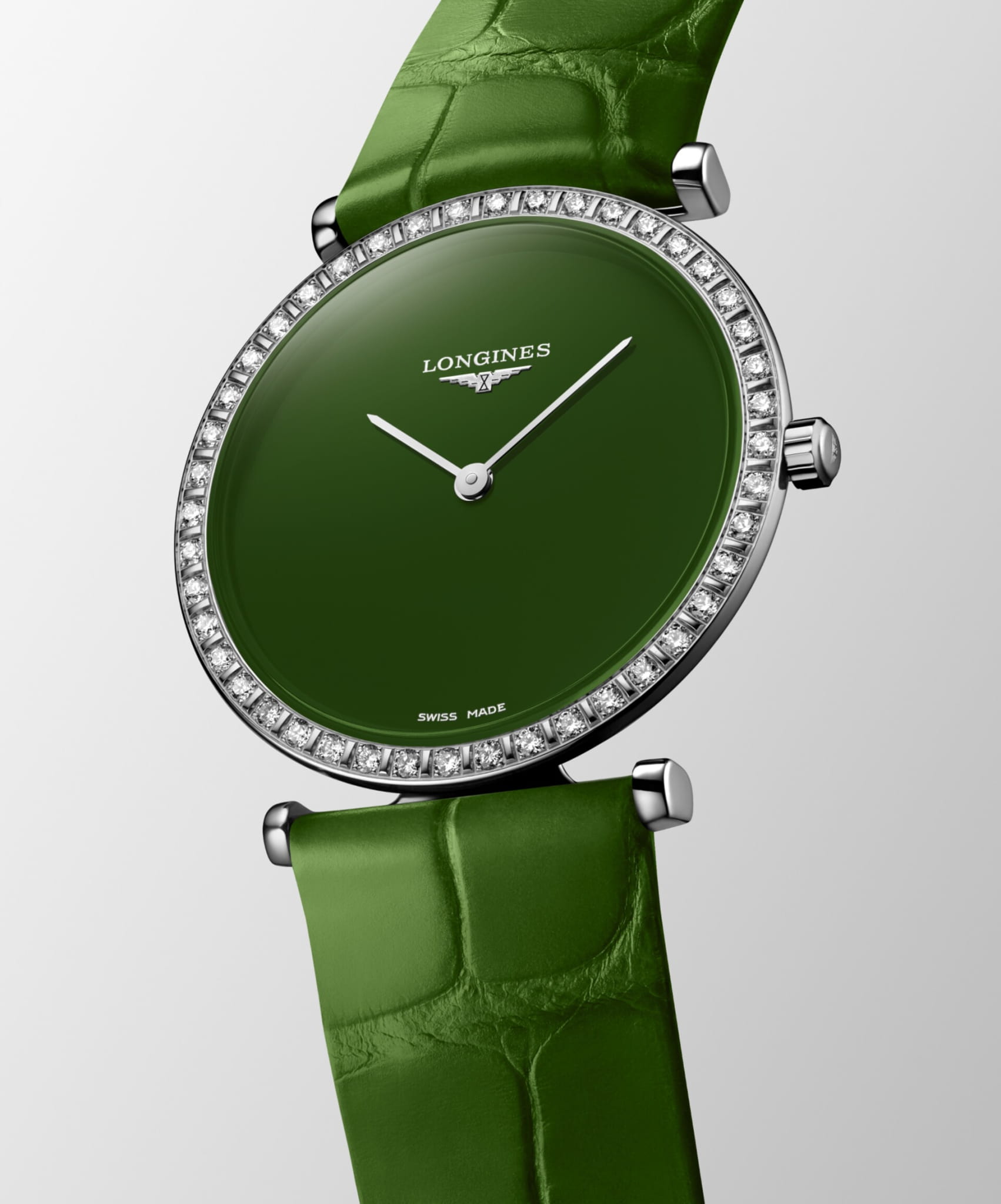 Оригинальные часы Longines Longines La Grande Classique L4.523.0.60.2 кварцевые калибр механизма l420 (на основе eta 282.001) общий вид