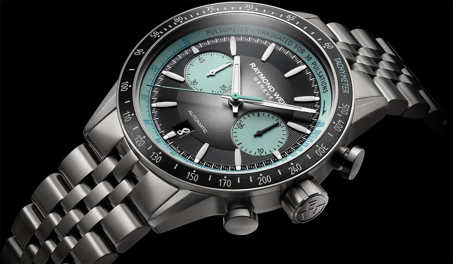 Raymond Weil Raymond Weil Freelancer 7780-TI-20425 , наручные мужские часы фото под углом