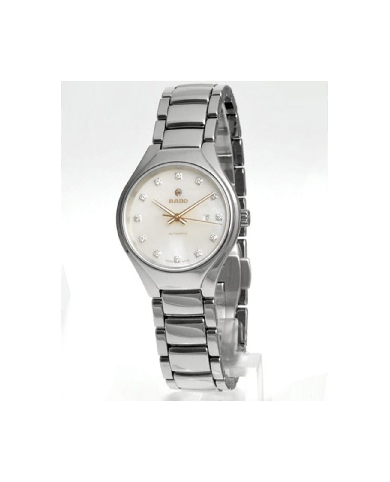 Rado Rado True Automatic Diamonds R27243902, true швейцария женские часы на браслете высокотехнологичная плазменная керамика боковой вид