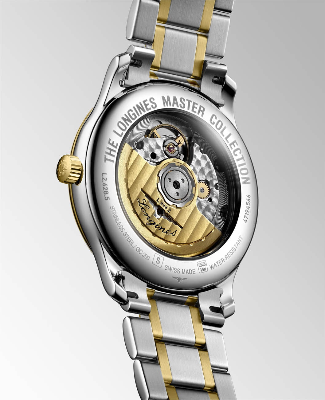 Longines Longines Master Collection L2.628.5.12.7 , наручные мужские часы фото под углом