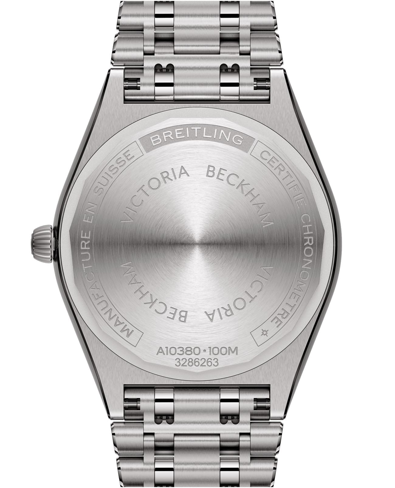 Оригинальные часы Breitling Breitling Chronomat Automatic 36 Victoria Beckham A103801A1L1A1 механические калибр механизма  общий вид