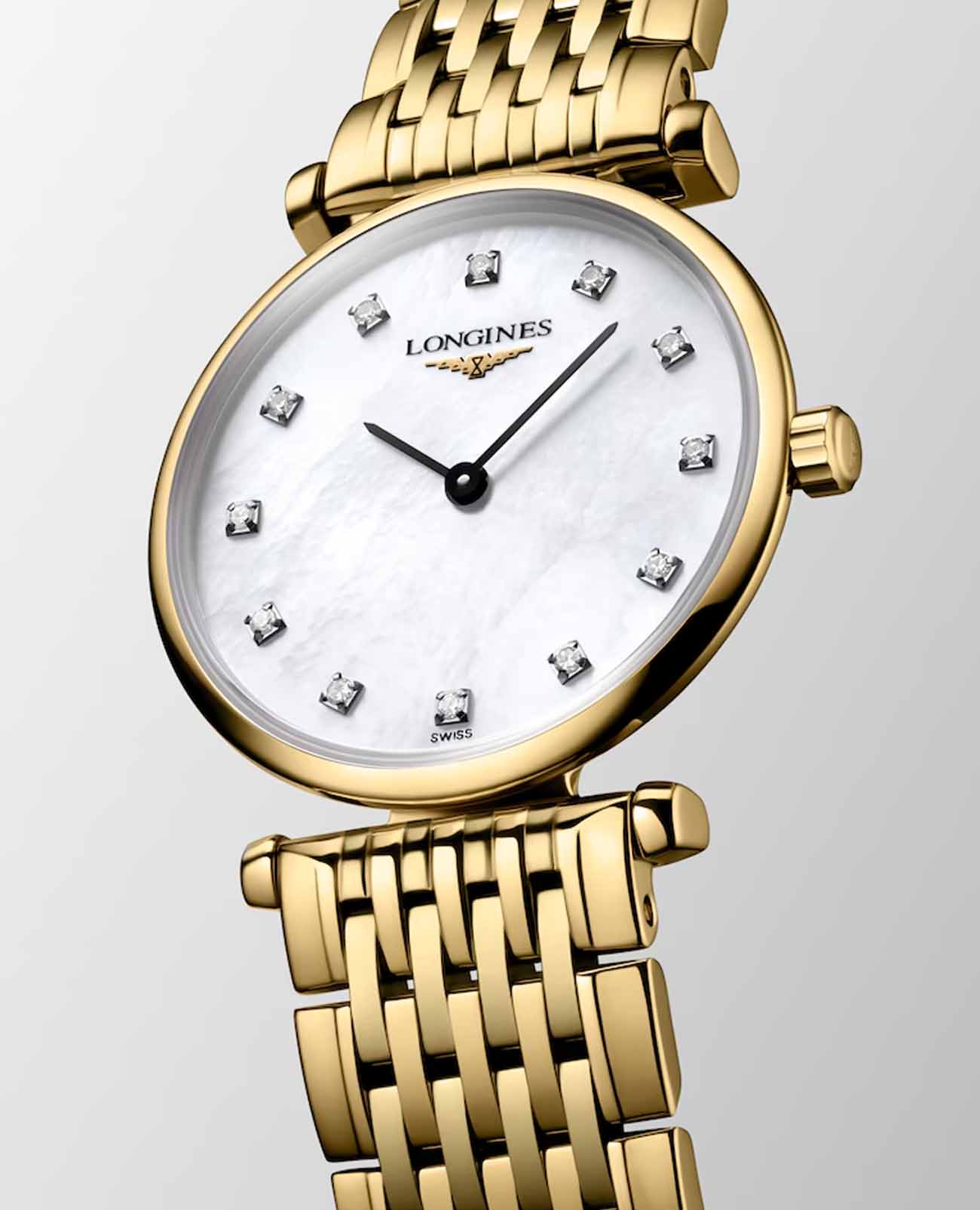 Longines Longines La Grande Classique L4.209.2.87.8, la grande classique швейцария женские часы на браслете сталь c pvd покрытием боковой вид