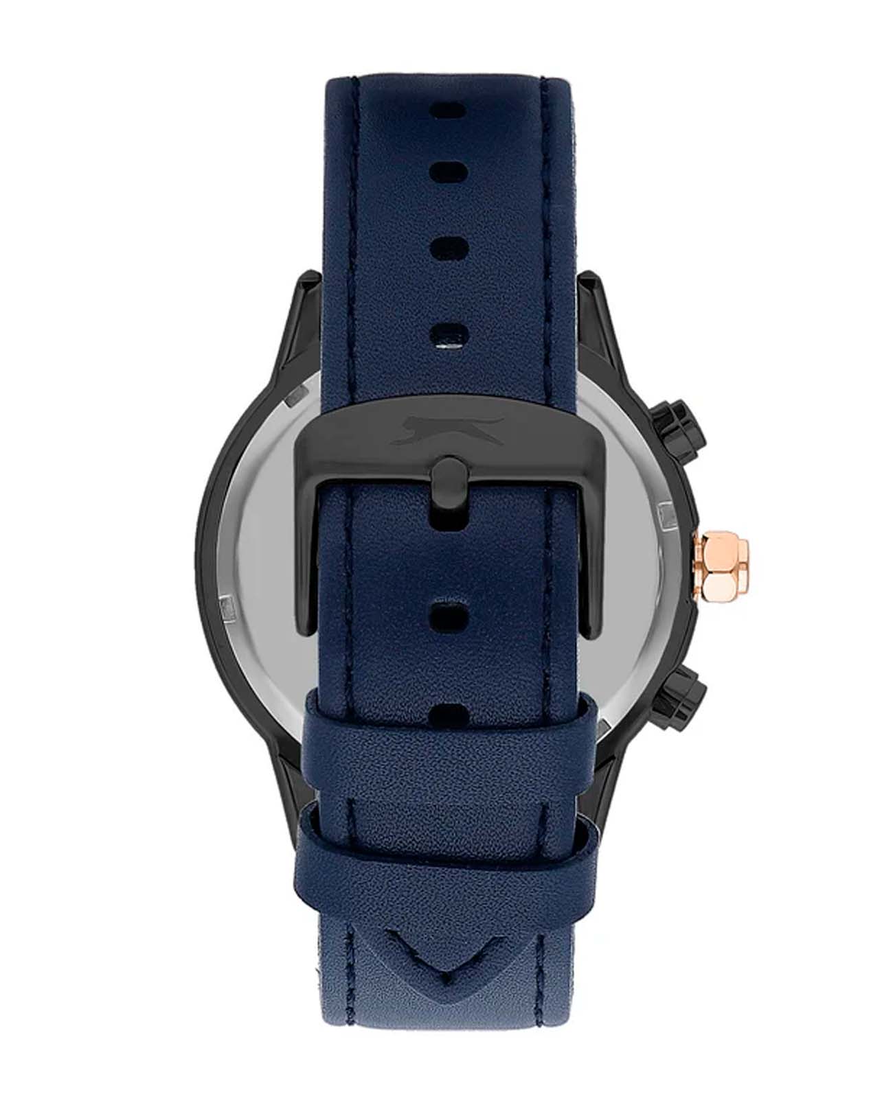 Slazenger Slazenger Multifunction SL.09.2062.2.04,  англия мужские часы на браслете кожаный боковой вид