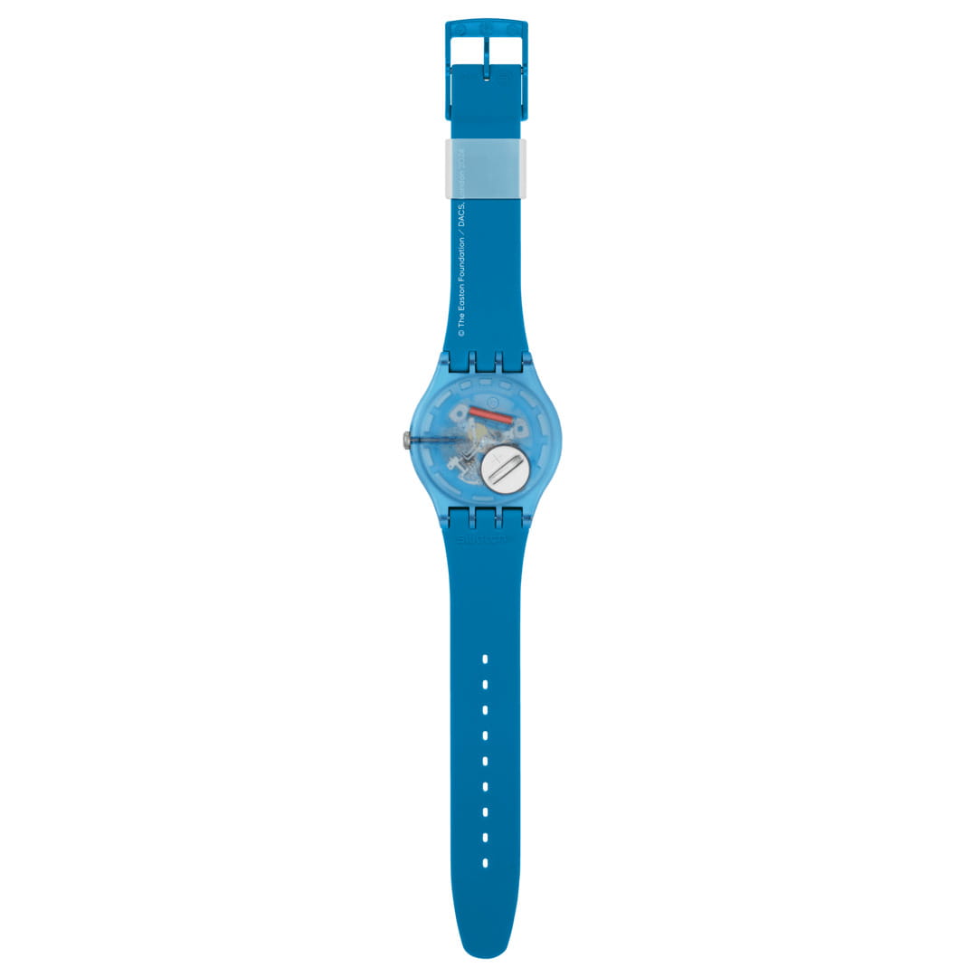 Оригинальные часы Swatch Swatch New Gent SUOZ364 кварцевые калибр механизма  общий вид