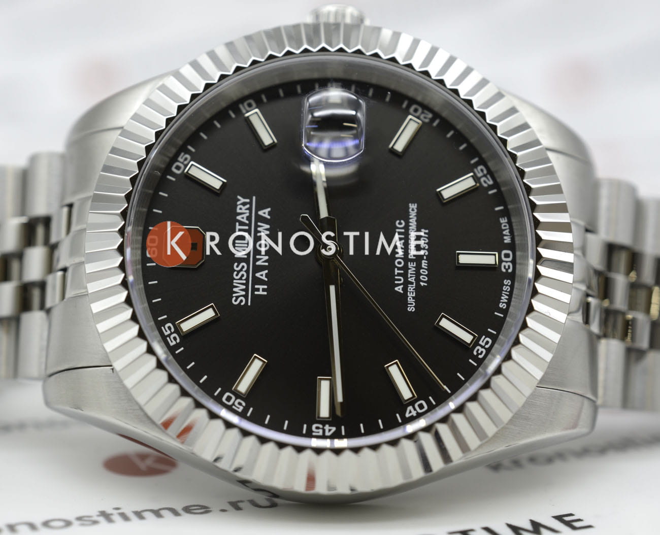 Оригинальные часы Swiss Military Hanowa Swiss Military Hanowa Diligenter SMWGL0002101 механические калибр механизма  soprod p024 общий вид