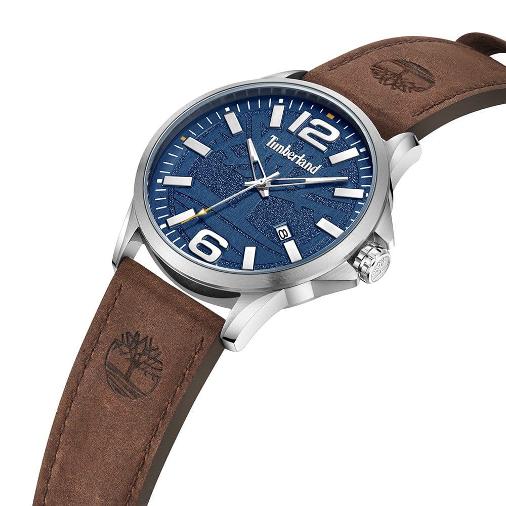 Timberland Timberland Bernardston TDWGB0011601,  сша мужские часы на браслете кожаный боковой вид