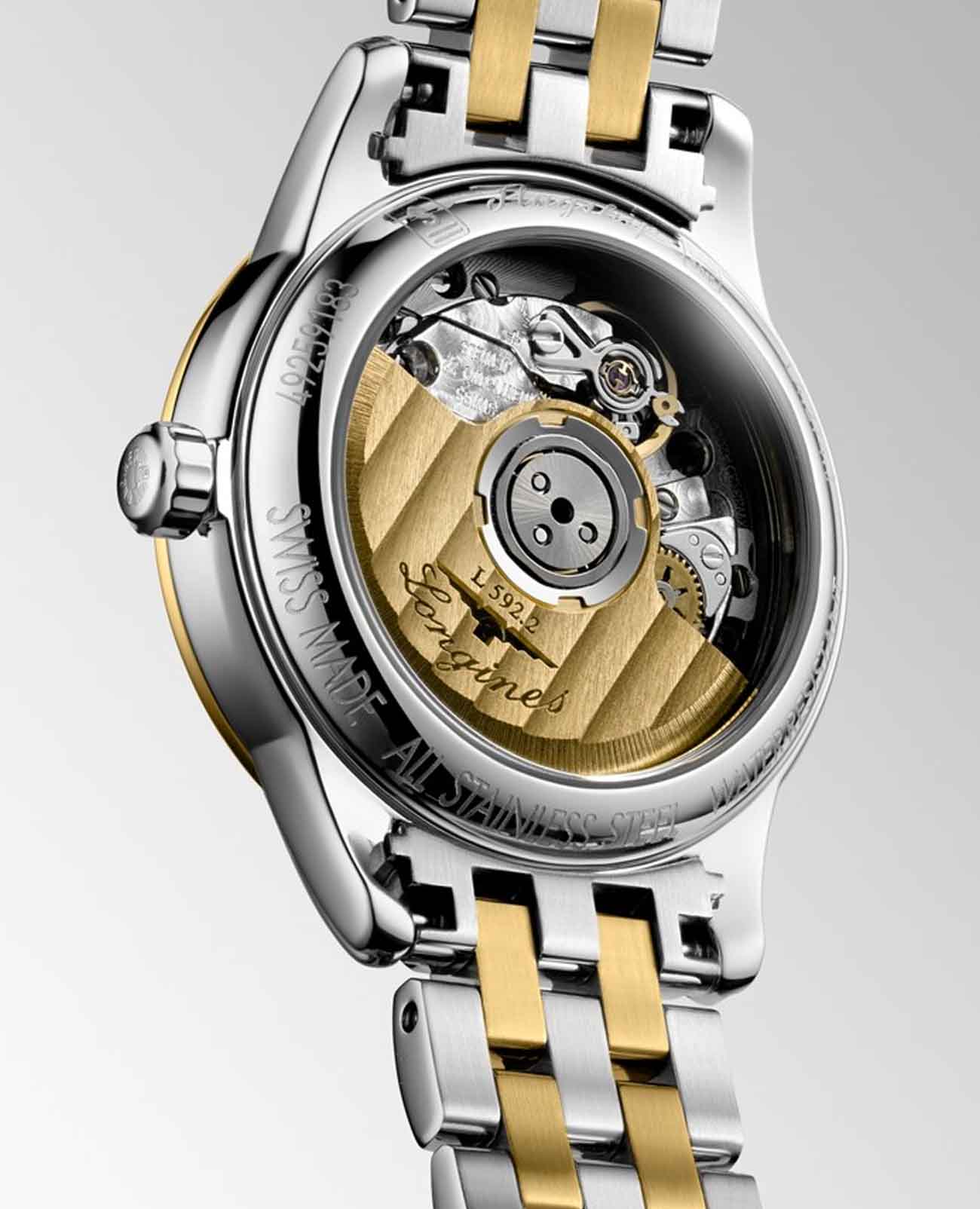 Longines Longines Flagship L4.274.3.37.7 , наручные женские часы фото под углом