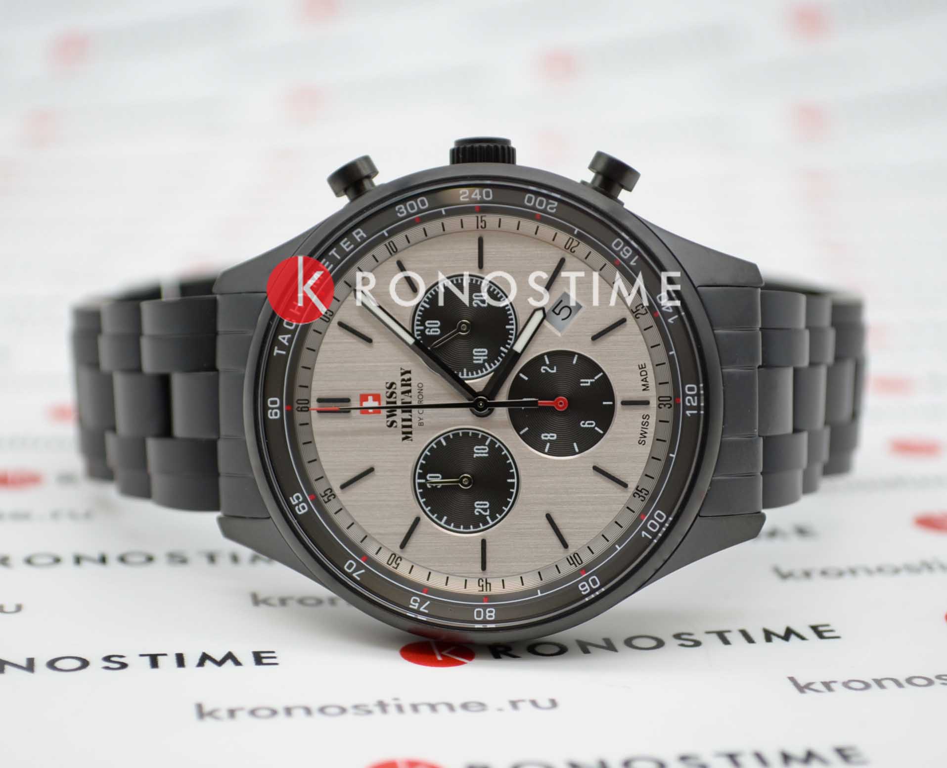 Swiss Military by Chrono Swiss Military by Chrono SM34081.05 , наручные мужские часы фото под углом