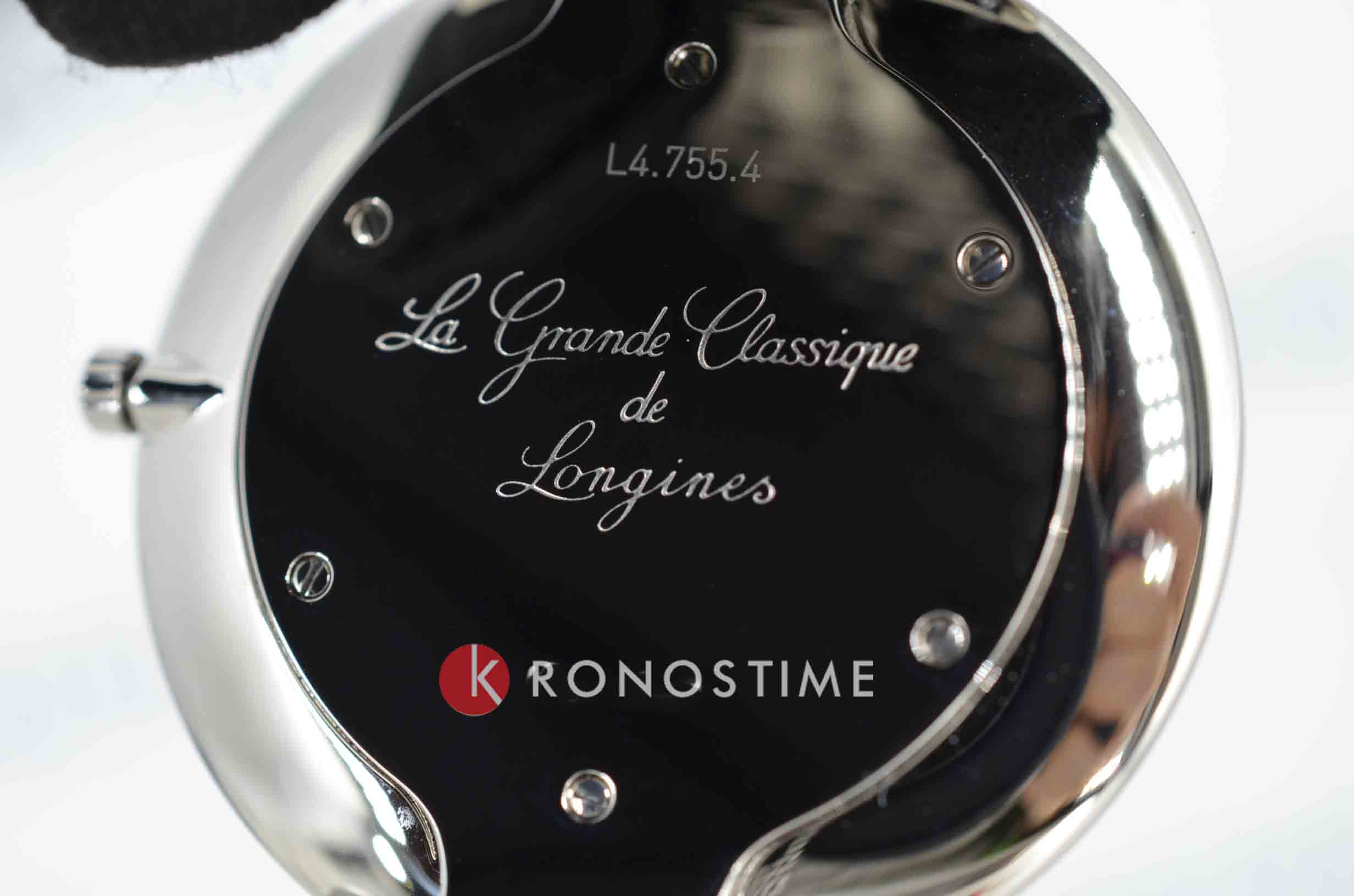 Longines Longines La Grande Classique L4.755.4.95.6 женские часы синий циферблат на запястье