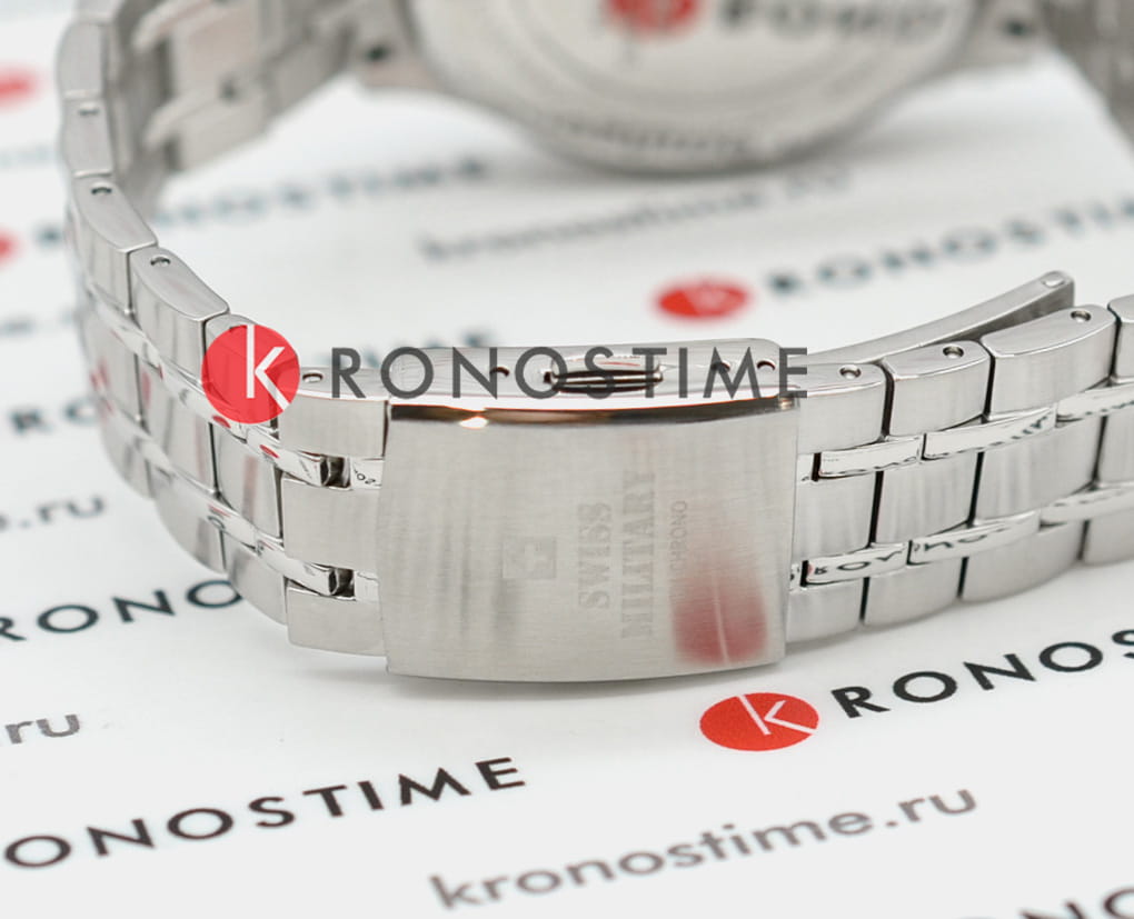 Swiss Military by Chrono Swiss Military by Chrono Vintage Chronograph SM34098.03 мужские часы синий циферблат на запястье