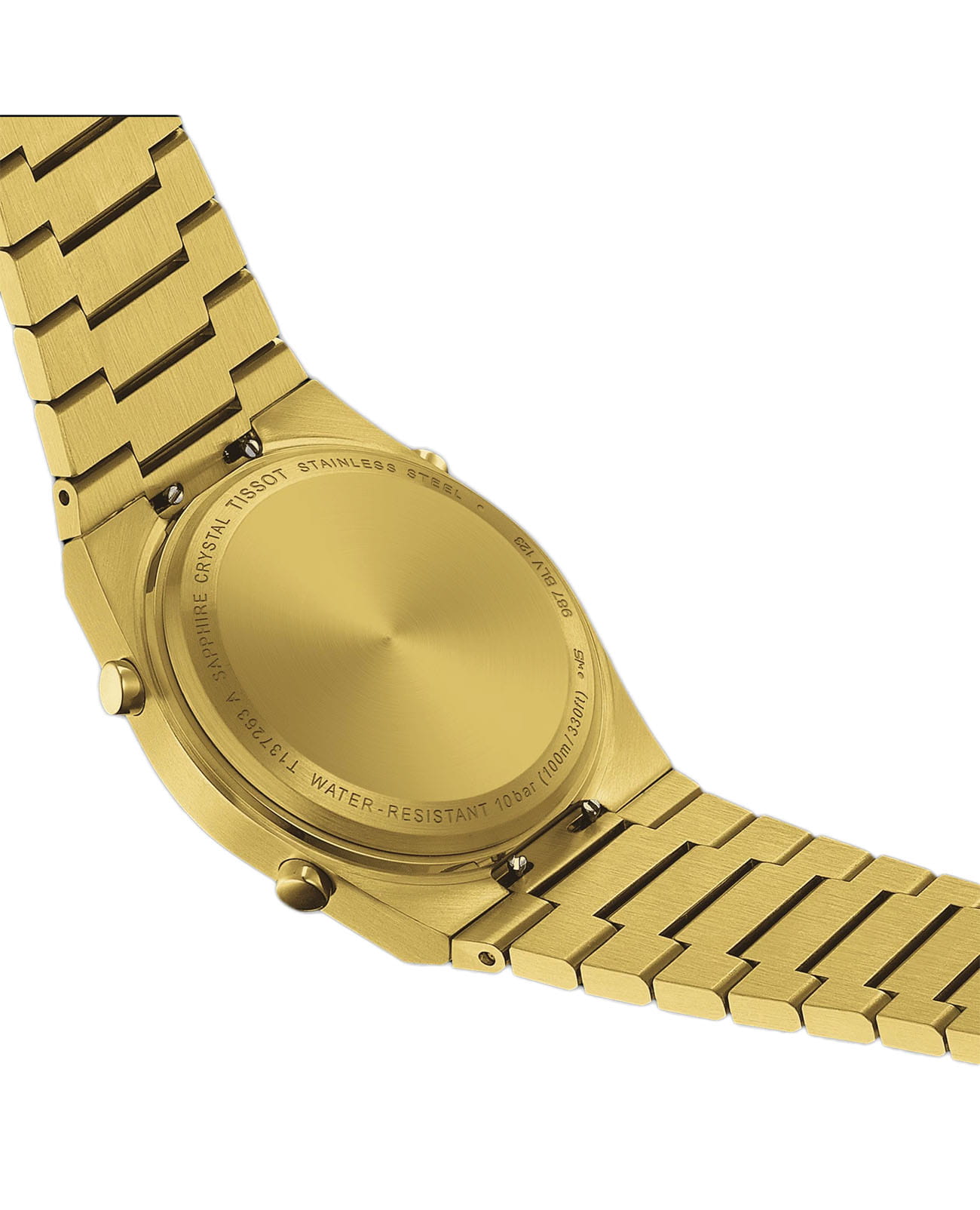 Tissot Tissot PRX Digital T137.263.33.020.00, prx швейцария мужские часы на браслете нержавеющая сталь с pvd-покрытием боковой вид
