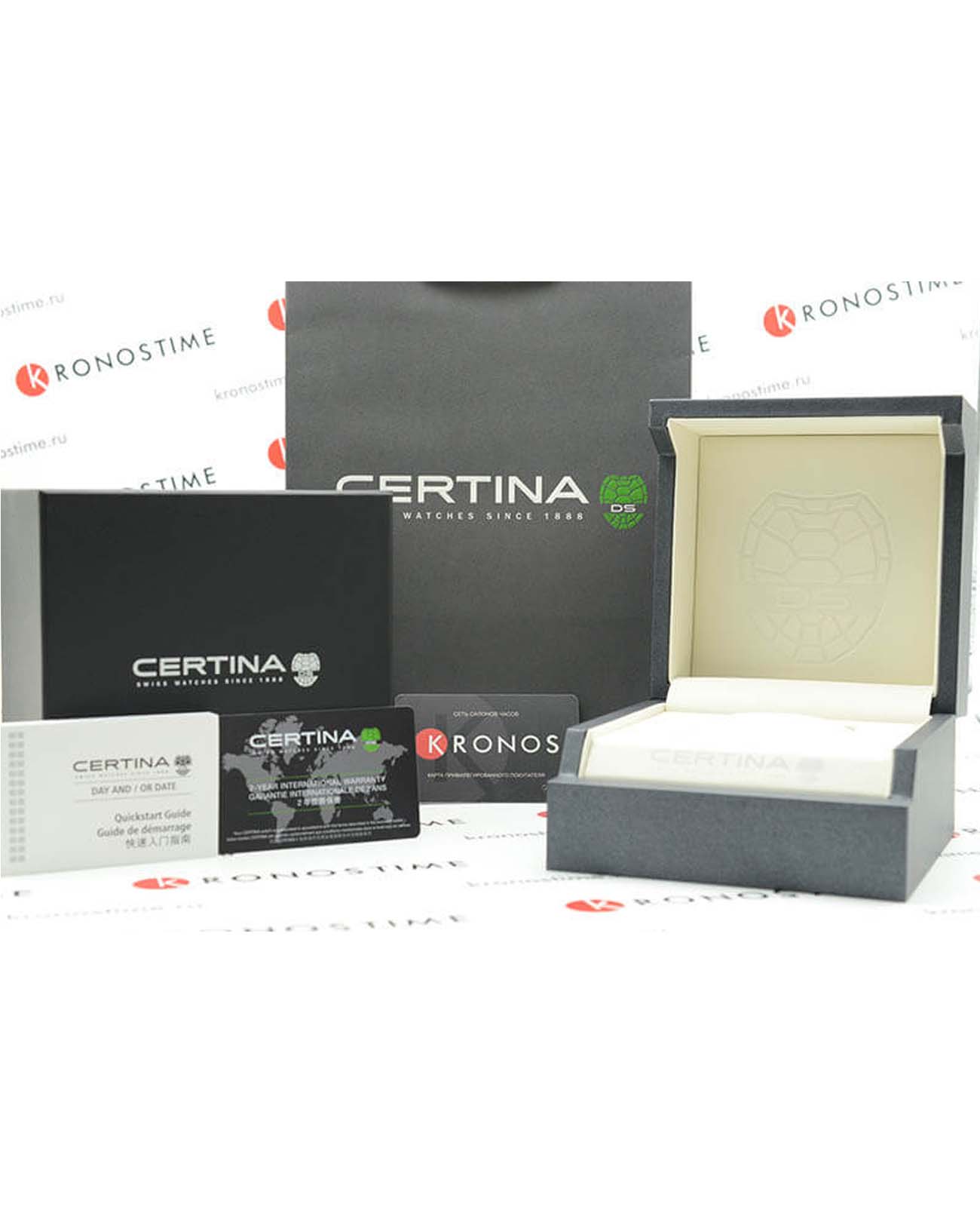 Оригинальные часы Certina Certina DS Automatic C038.462.16.037.00 в фирменной упаковке от производителя