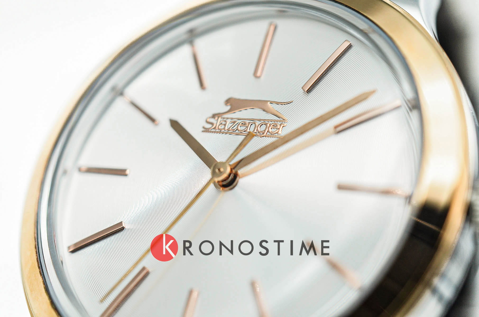 Slazenger Slazenger SL.09.2101.3.04 кварцевые женские часы часы крупный план серебристый циферблата