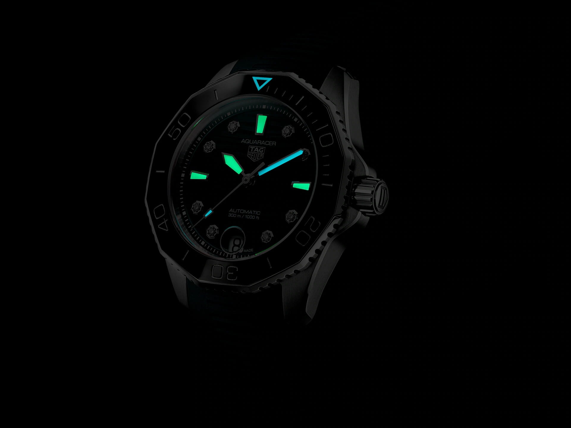 Оригинальные часы TAG Heuer TAG Heuer Aquaracer Professional 300 WBP231G.FT6226 механические калибр механизма calibre 5 общий вид